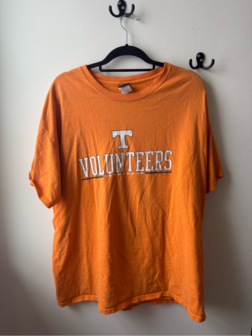 Orange 'Volunteers' Short Sleeve Tee